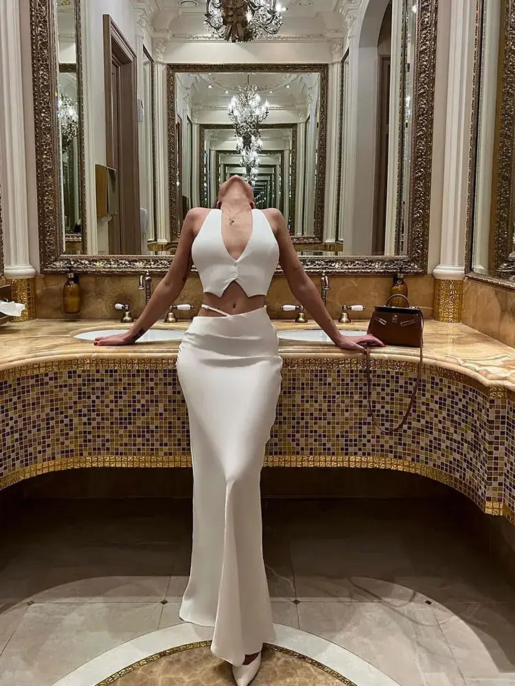 Suits Sets Women Fashion V-Neck Tracksuits