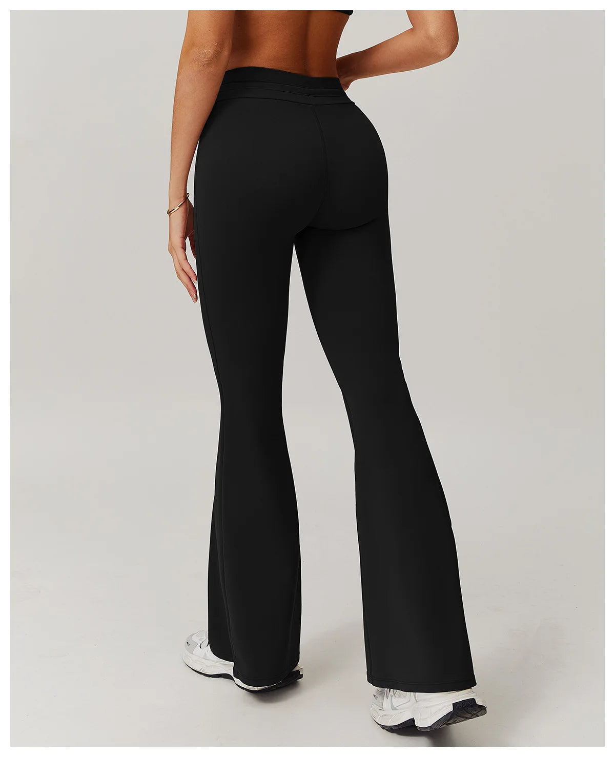 Yoga High Waist Bell-bottoms Breathable Leggings
