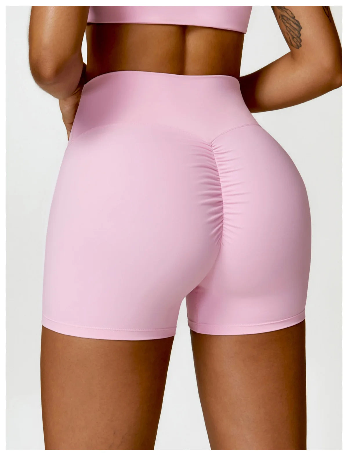 Fitness Shorts Buttock Lift Scrunch Yoga