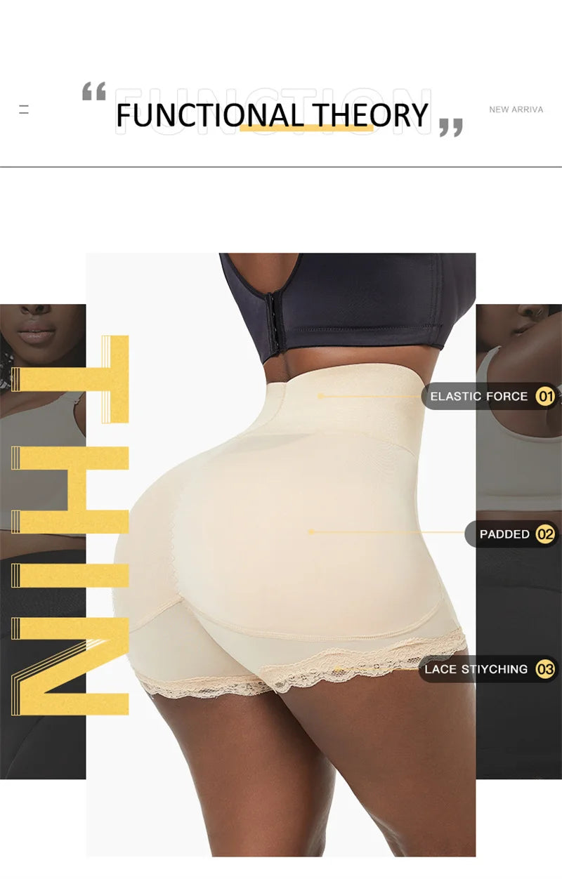 Hip Butt Enhancer Lifter Padded Panties