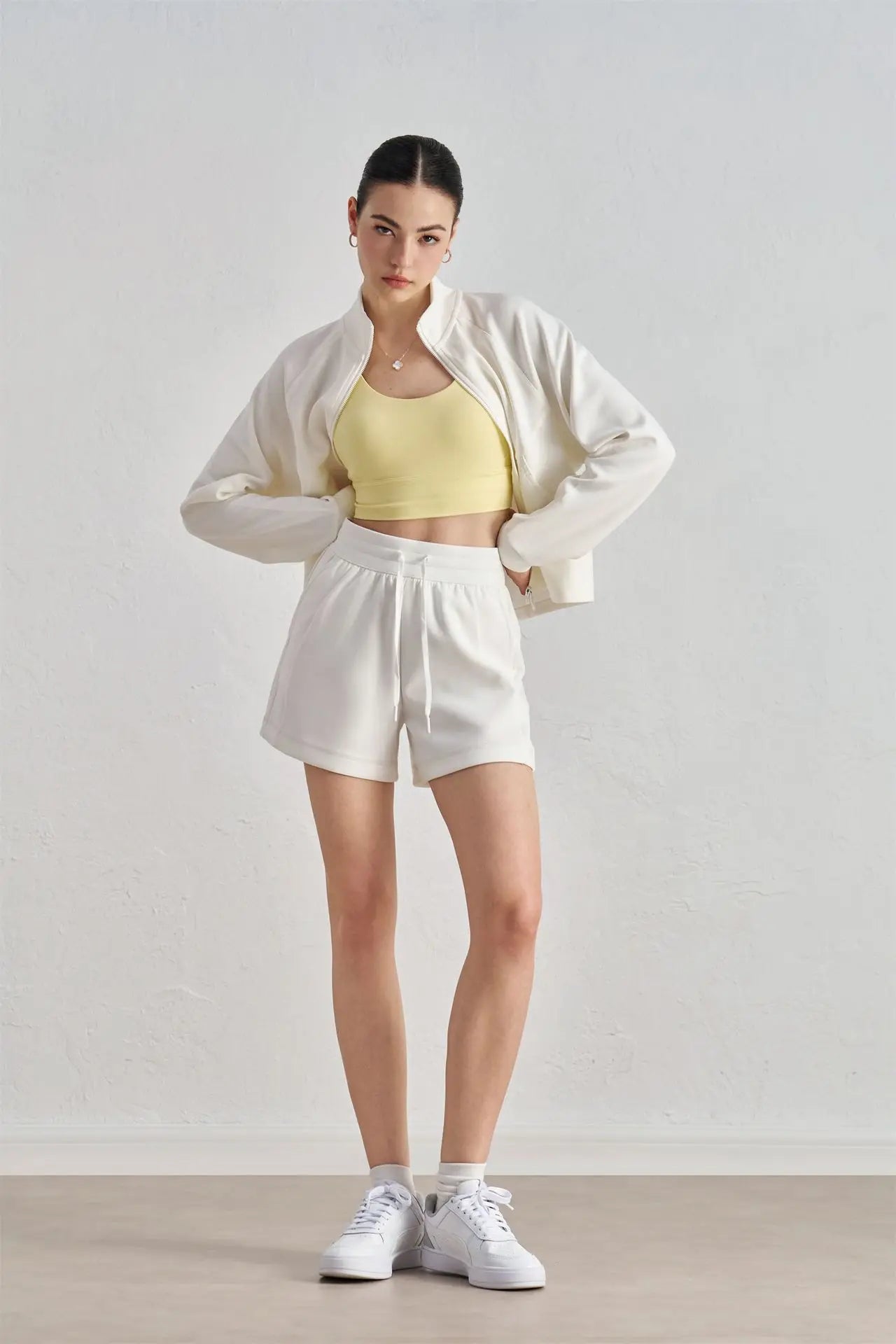 Women High Waist Shorts Outdoor Sport Running