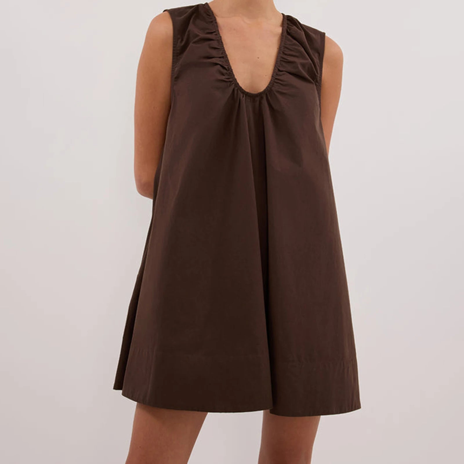 Womens V Neck Tank Dress