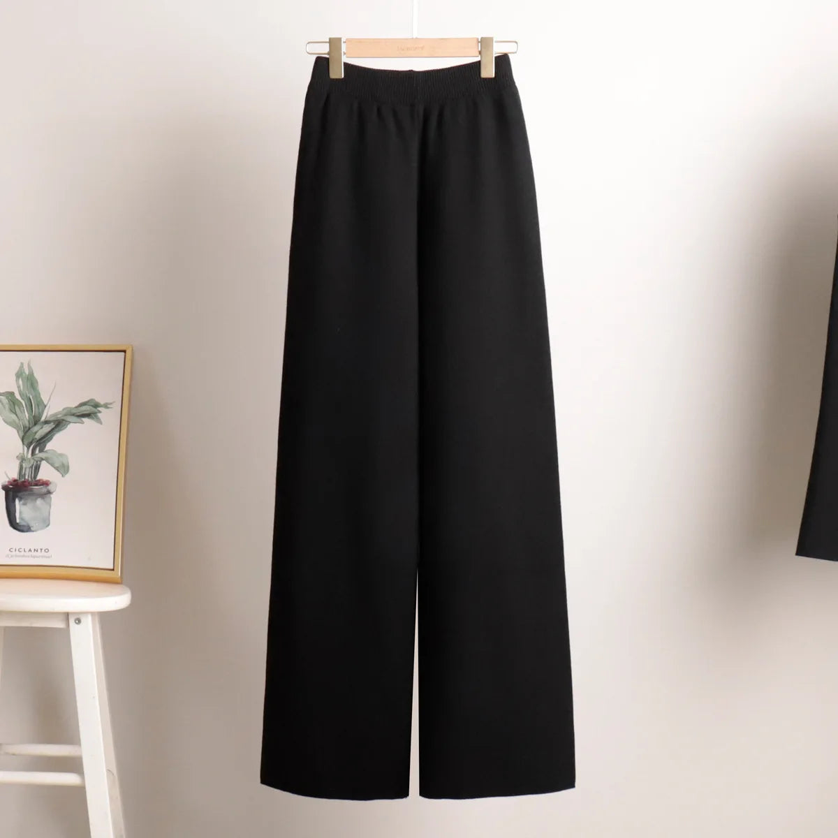 Winter Thick Women Knitted Suit