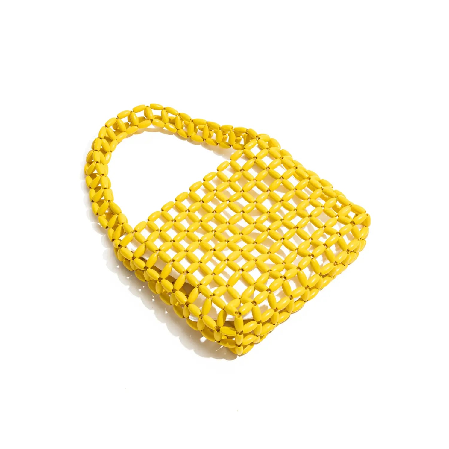 Beaded Weave Handmade Tote Handbags