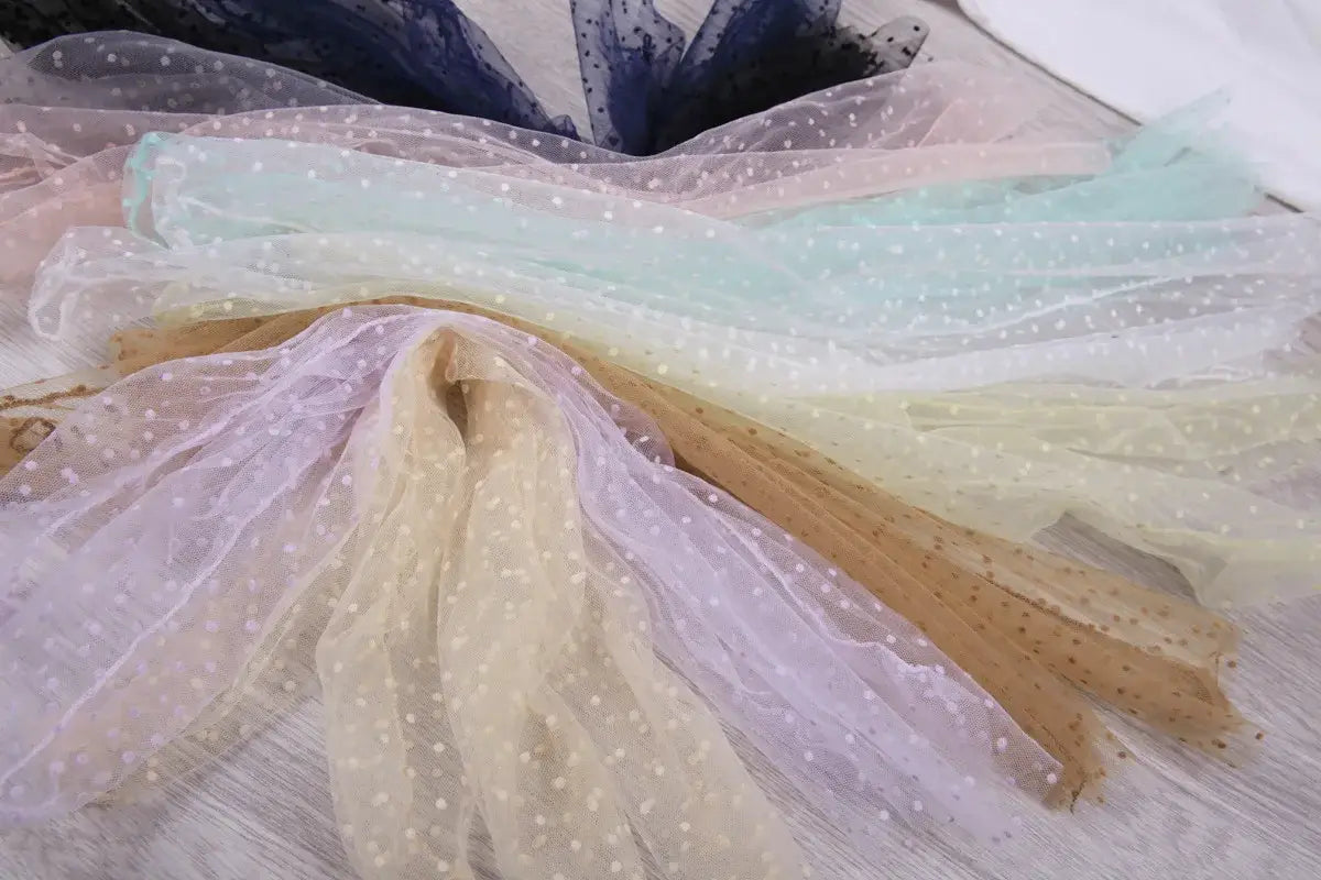 Dot Lace Socks Women Transparent Mesh Ankle