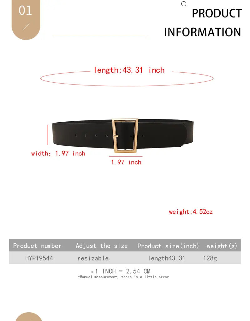 Ultra Wide Waist Support Belt