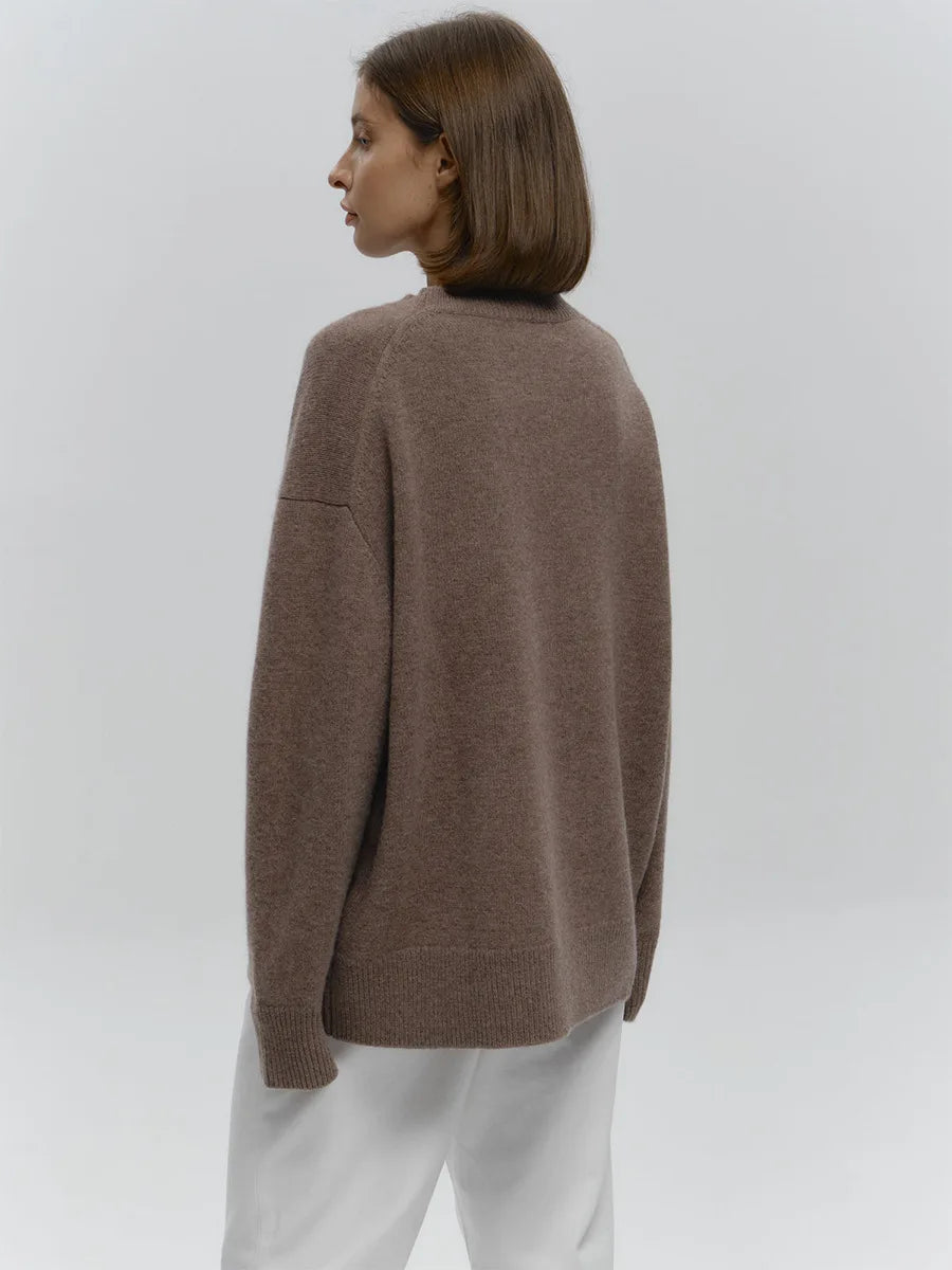 Women’s O-Neck Oversized Sweater