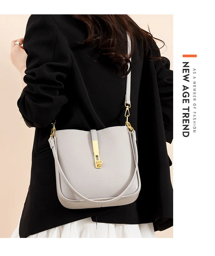 Genuine Leather Women’s Crossbody Bag