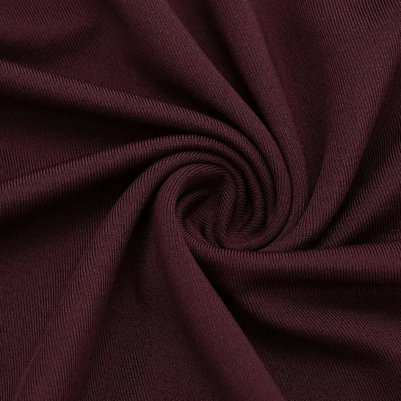 Inclined Shoulder Long Sleeve Mini Dress Women