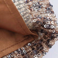 Women's Slim Fit Sequin Inlaid High Waisted Mini Skirt