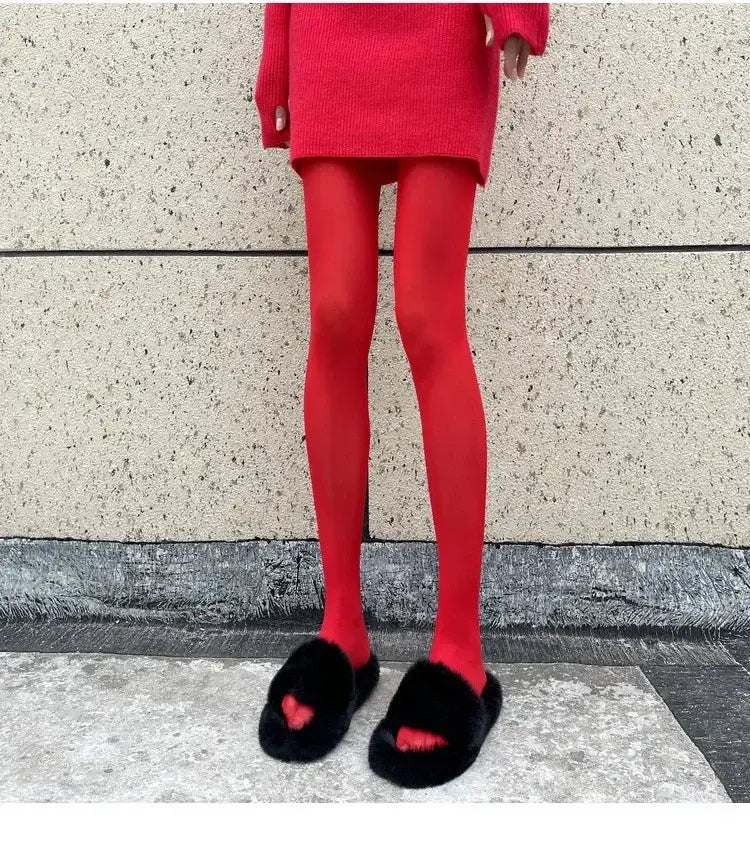 Red Tights Women