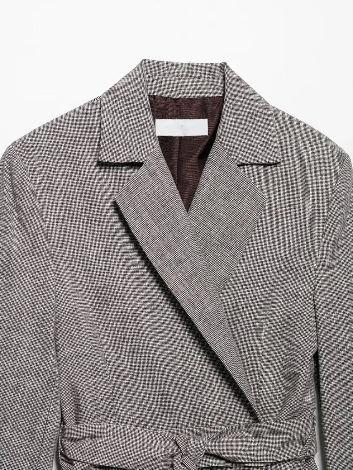 Women’s Lace-up Loose Blazer Shorts Set