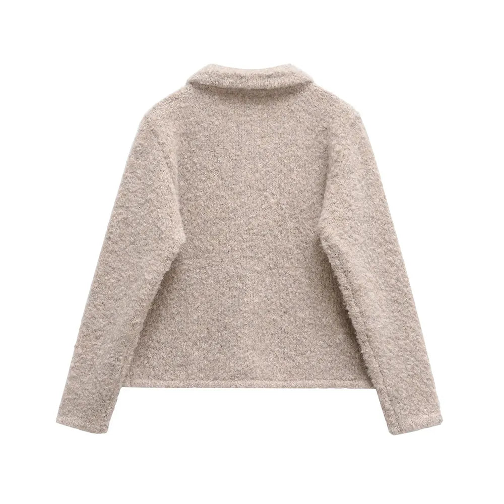 Women’s Floral Button Knit Cardigan Sweater