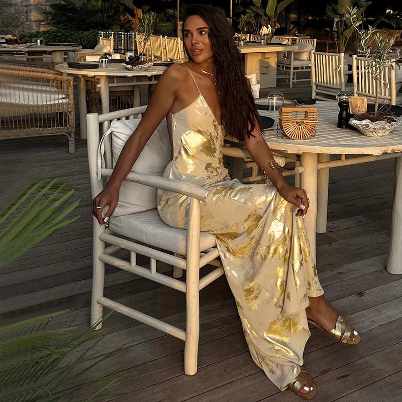 Women Elegant  Summer Evening Long Dress - Norellé