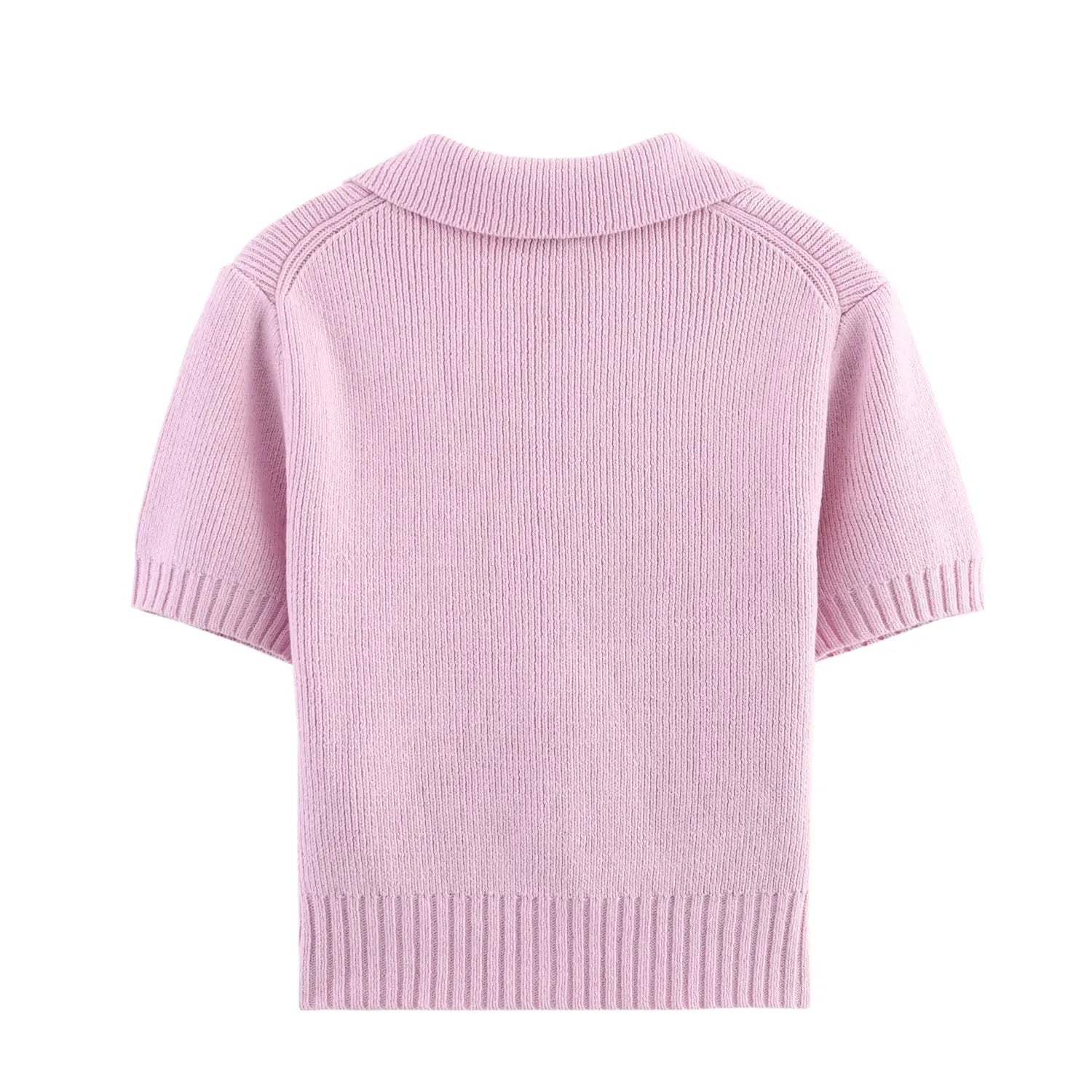 Women Bow Tie Coat Casual Knitted Cardigan