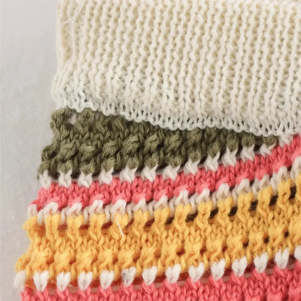 Women’s Casual Stripe Printed Short Sleeve Flip Collar Cardigan Shorts Set