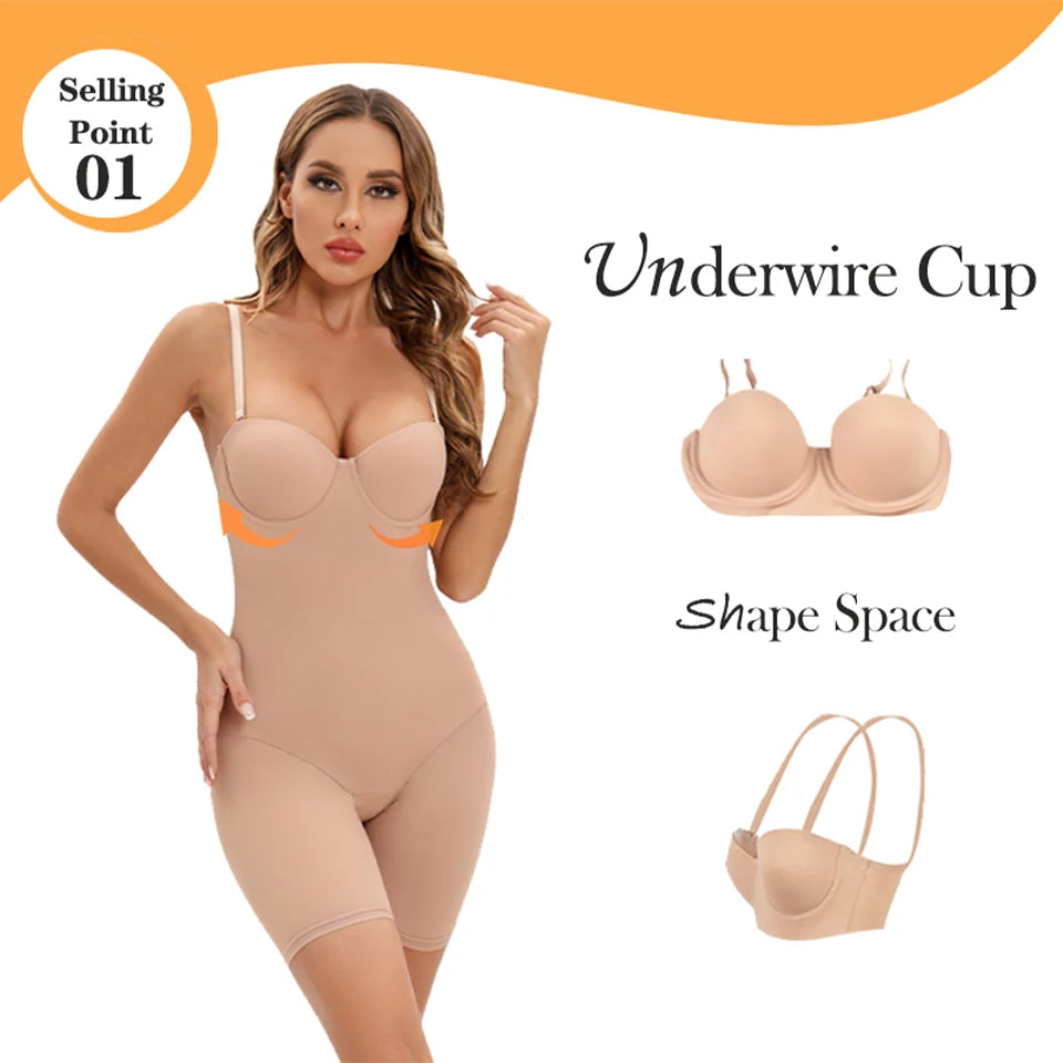 Women Body Shaper Bodysuit