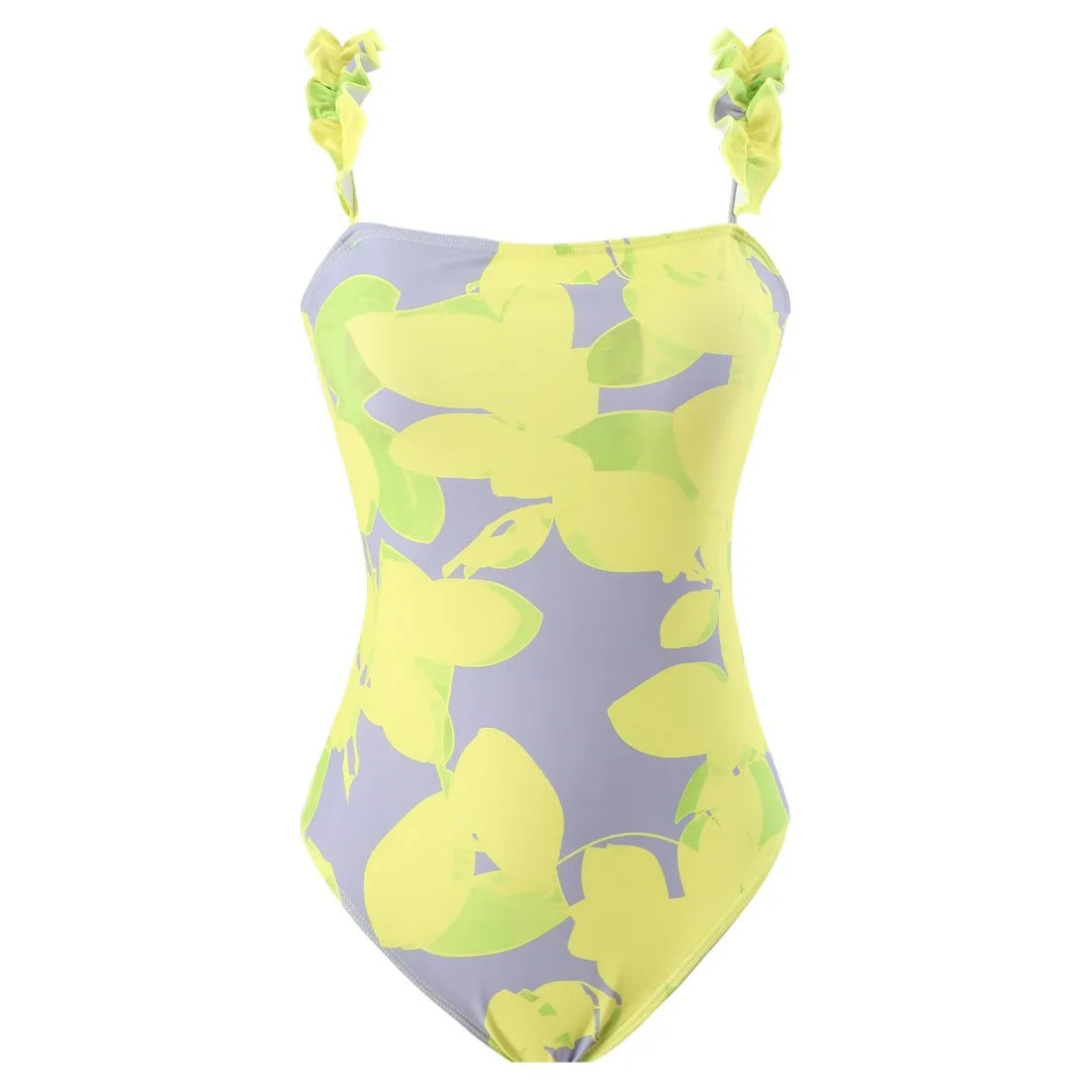 One-piece Fashionable  Swimsuit Women Slimming Chiffon Skirt Swimsuit Set - Norellé