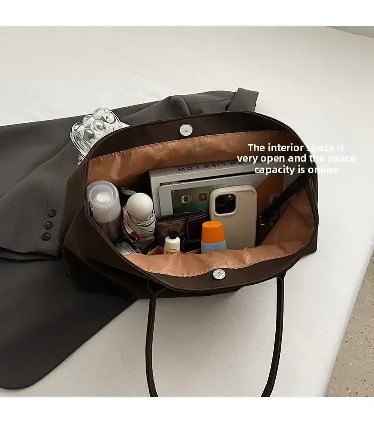 Faux Suede High Quality Handbag