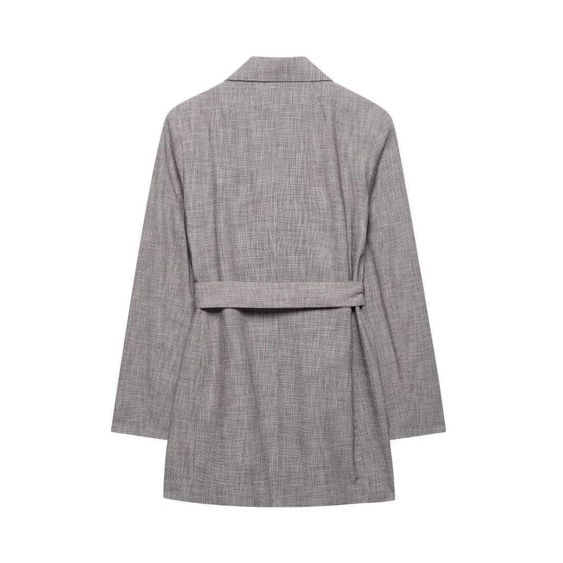 Women's Lace-up Loose Blazer Shorts Set