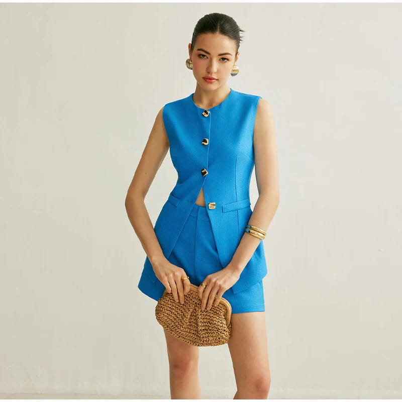 Elegant Shorts 2 Pieces Sets Women