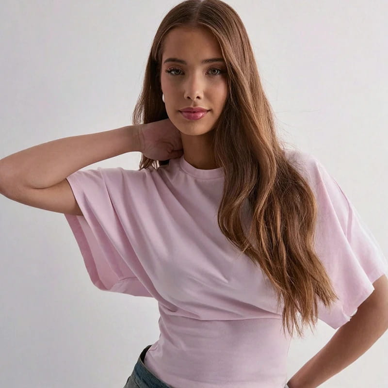 Women’S Summer Loose Short-Sleeved T-Shirt Top