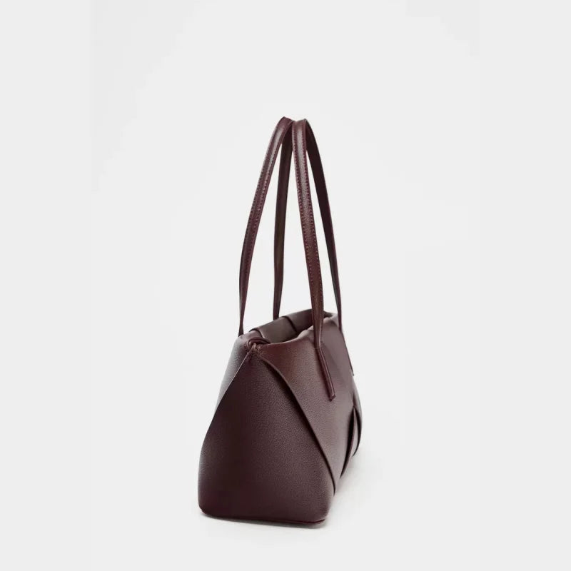Long Woven Shopper Bag