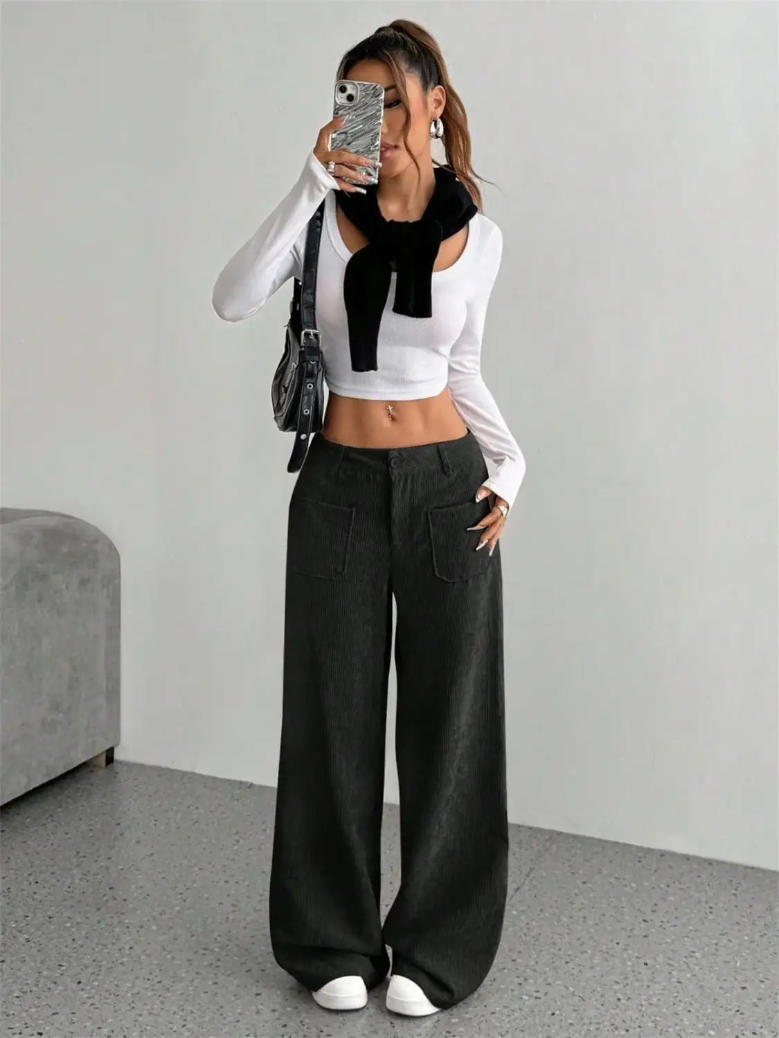 Women Wide Leg Trousers