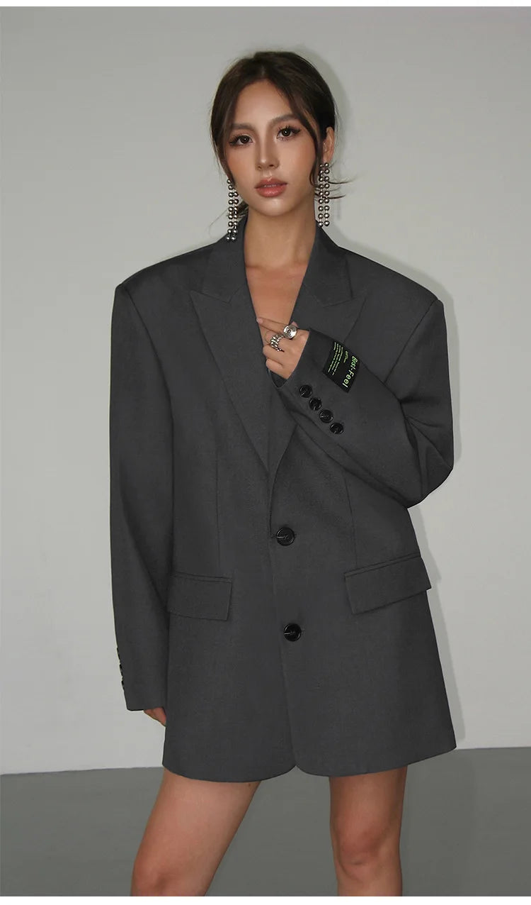 Women’s Loose Retro Small Suit