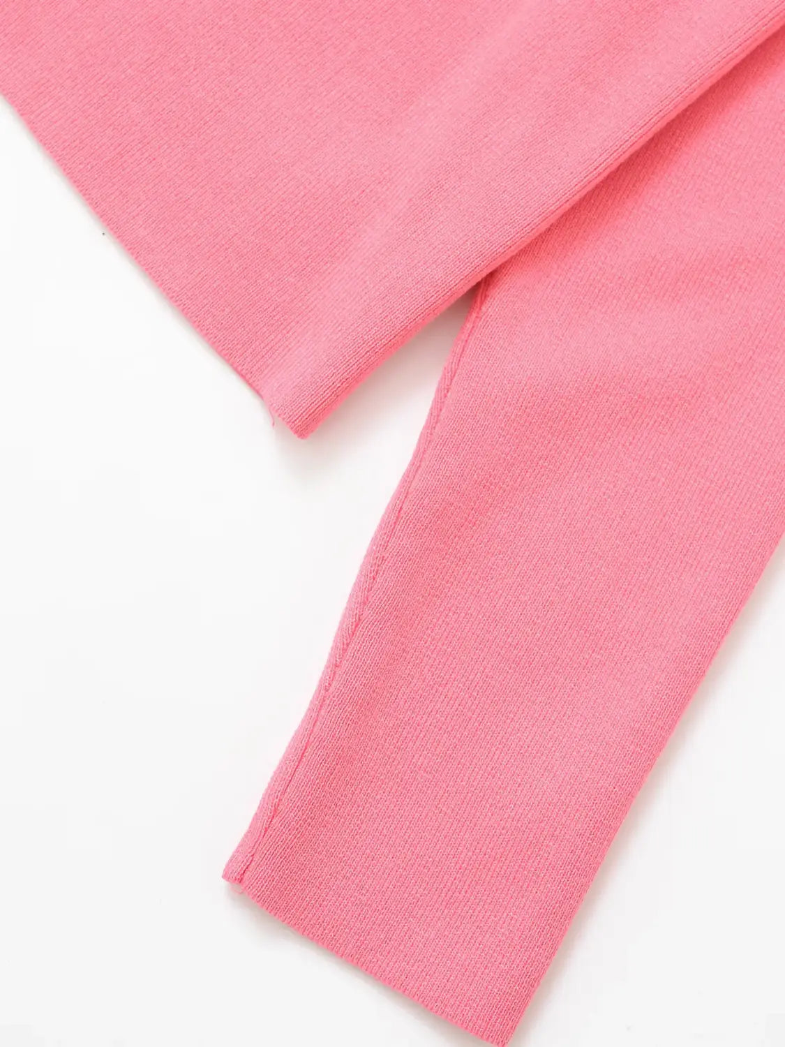 Women’s Long Sleeve Round Neck Flat Needle Knitted Jacket