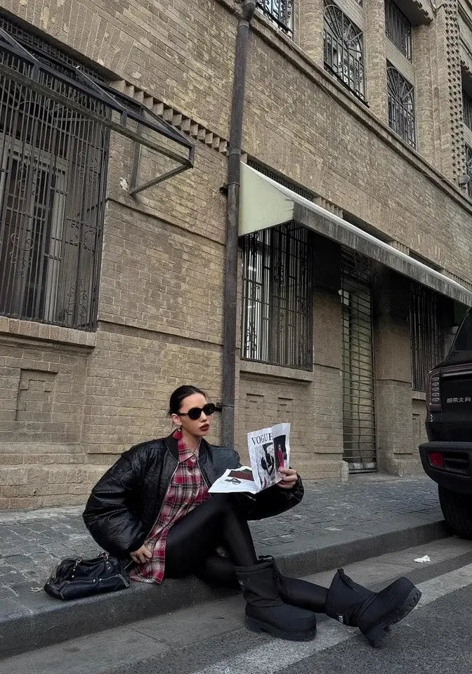 Women’s Slim Solid Tights High Waist Super Elastic