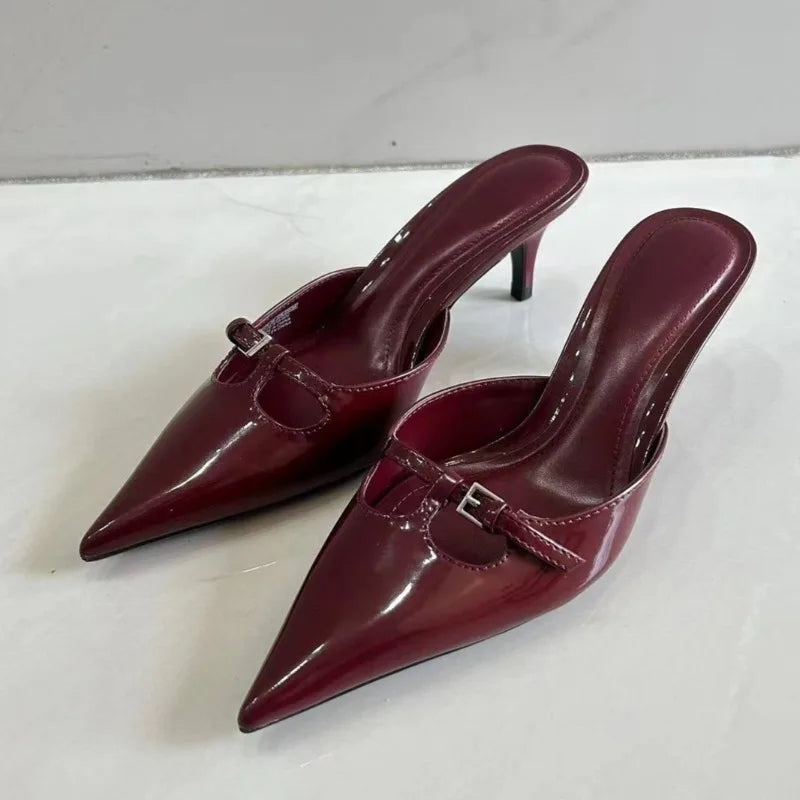 Pointed Toe High Heels Women Sandals