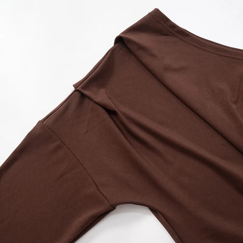 Off Shoulder Slim Mini Dress