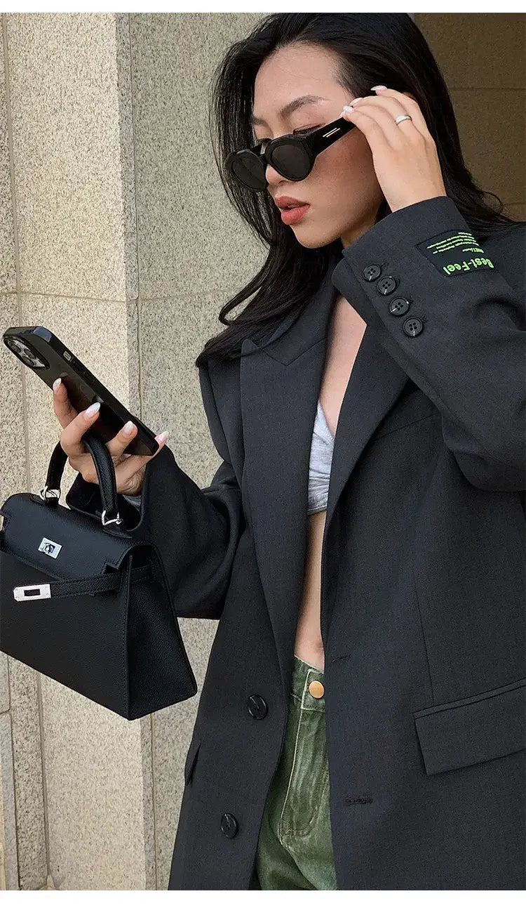 Women’s Loose Retro Small Suit