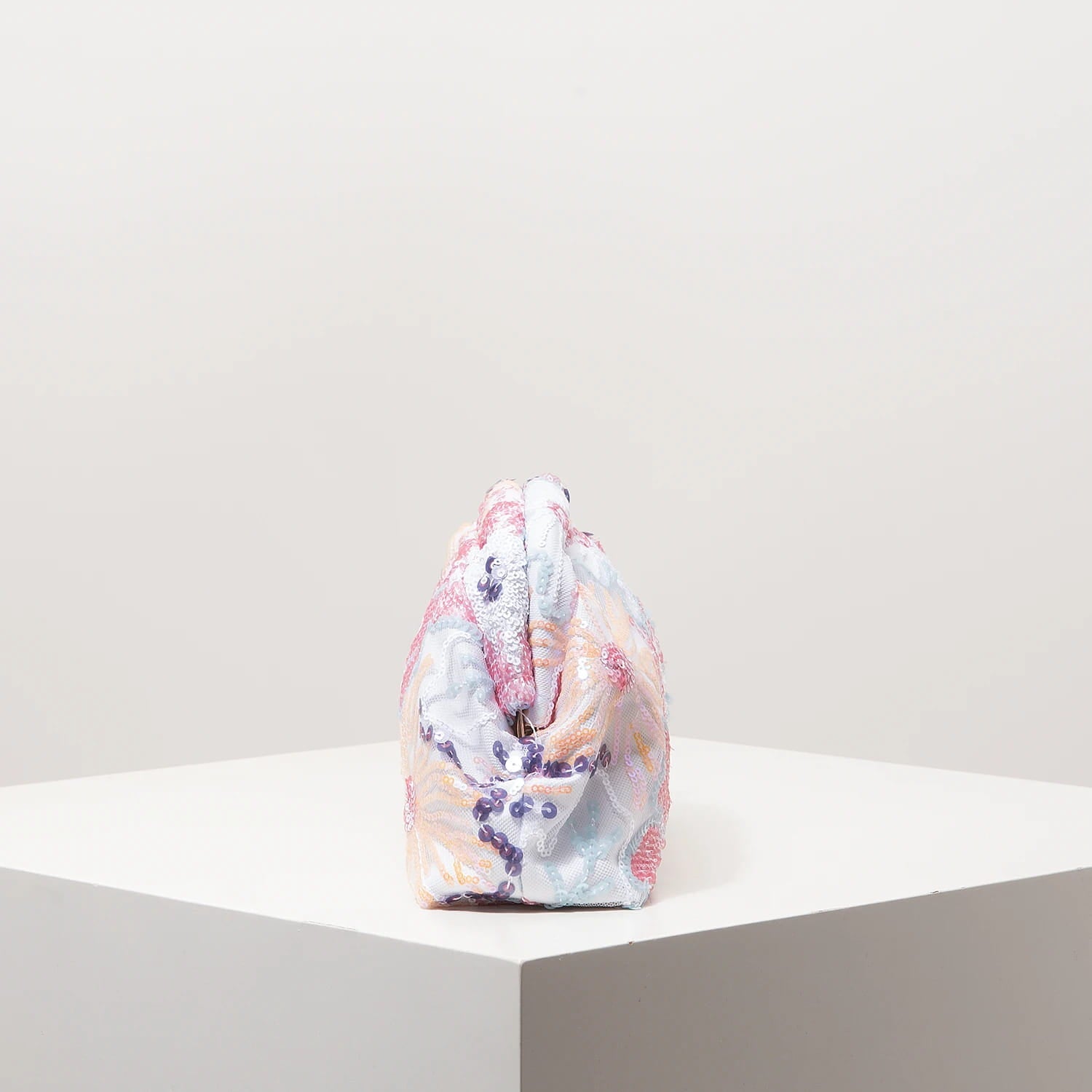 Floral Bag Sequin Clutch For Women