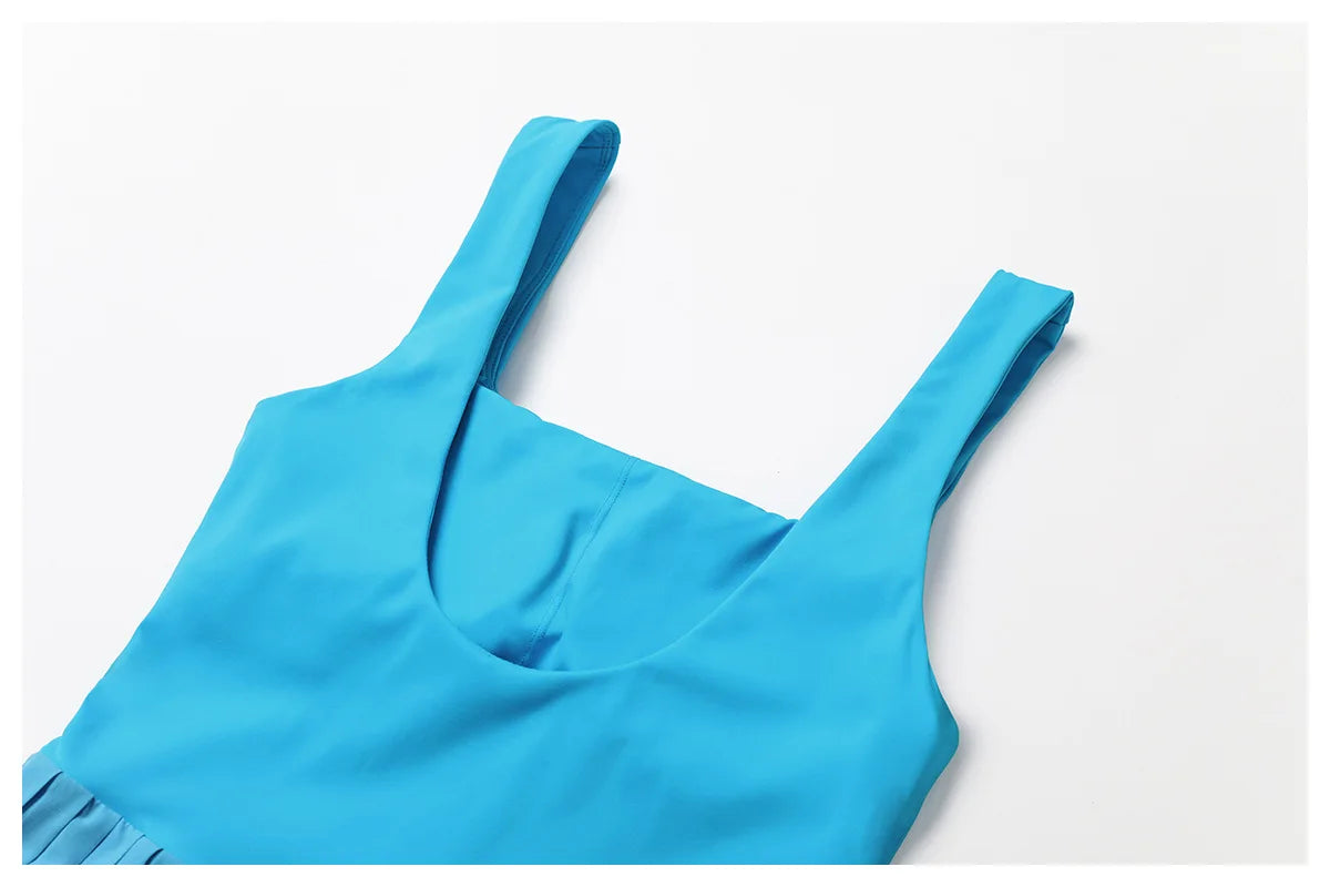 Gym Yoga Clothes Women’s Short Tennis Skirts With pocket Jumpsuit