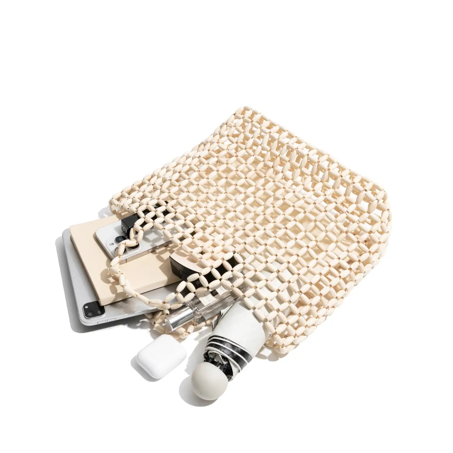 Beaded Weave Handmade Tote Handbags