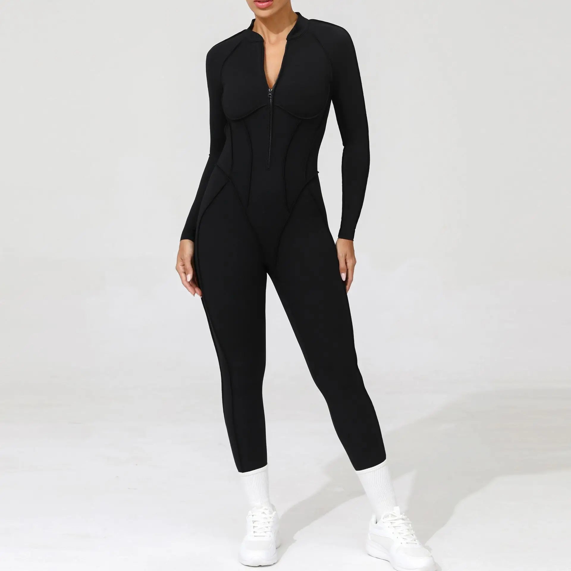 Women One Piece V Back Tracksuit