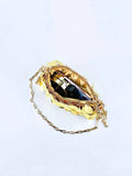 Trendy and Cool Gold Glitter Chain Bag