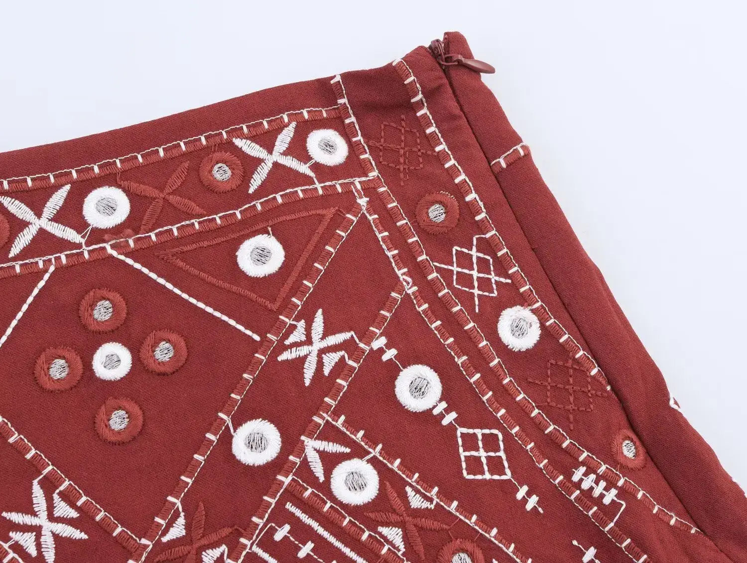 Women’s Casual Embroidered Sleeveless V-neck Short Vest Top + High Waist Shorts