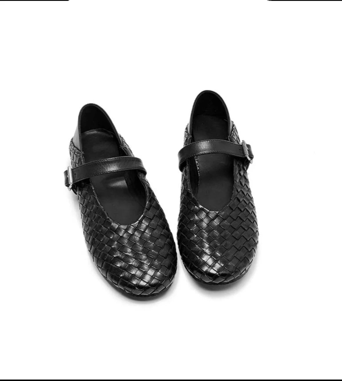 Flat Shoes Women’s Round-toe Ballet Soft Leather