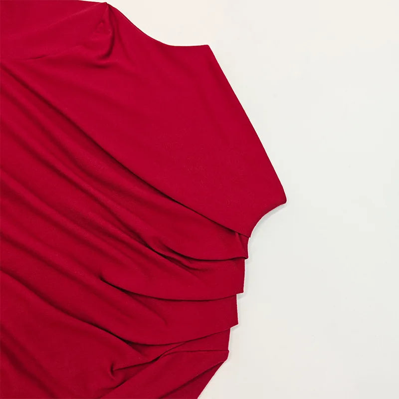 Turtleneck Slim T Shirt Women