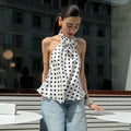 Vintage Polka Dot Tank Top