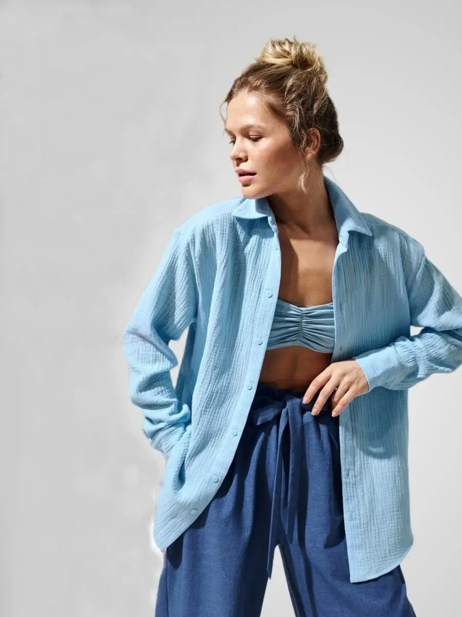 Muslin 100% Cotton Shirt