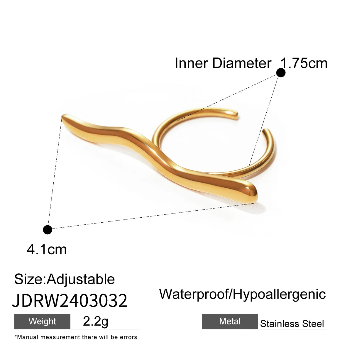 Stainless Steel Minimalist Classy Ring