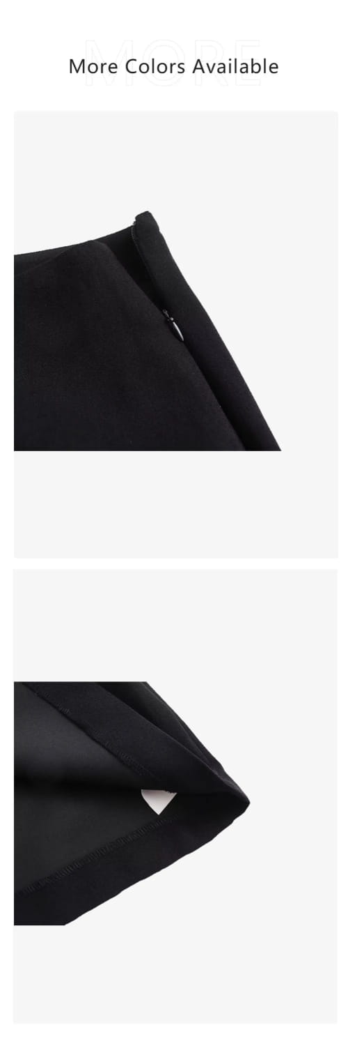 Women’s Wear Button Decoration Slim Fit Tank Top High Waist A-line Skirt Short