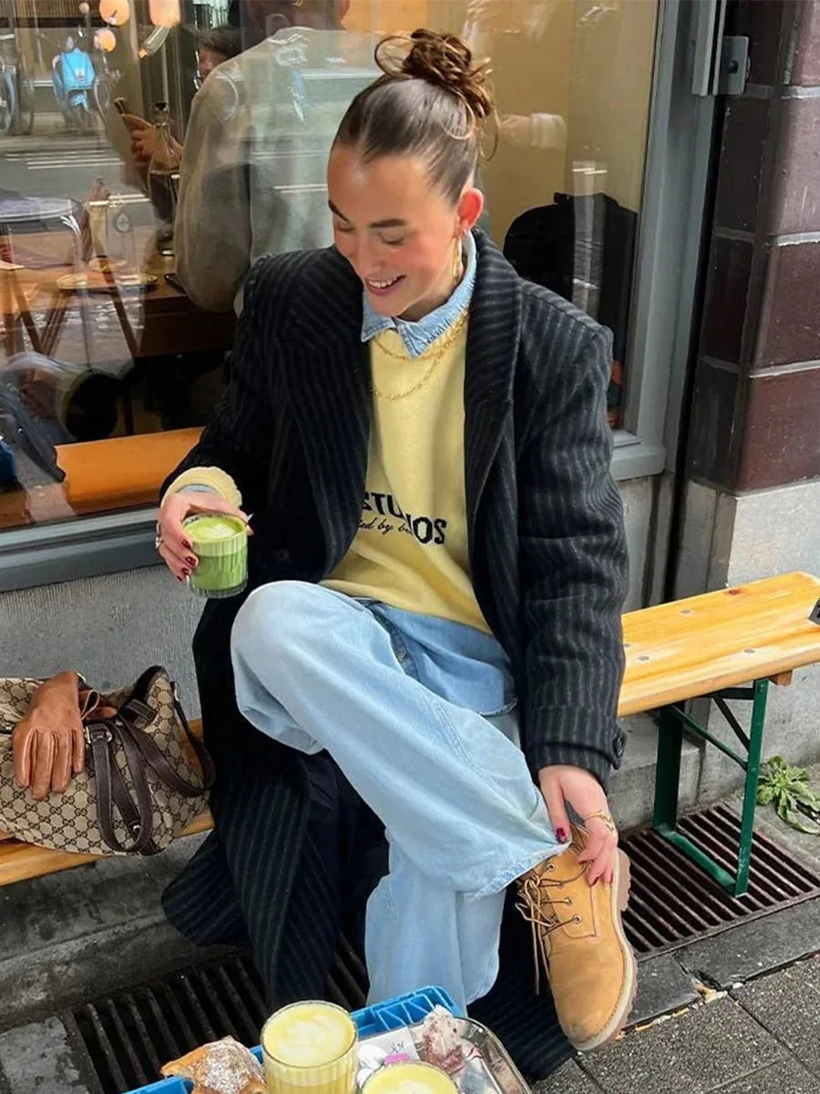 Knitted Sweater Autumn and Winter Women