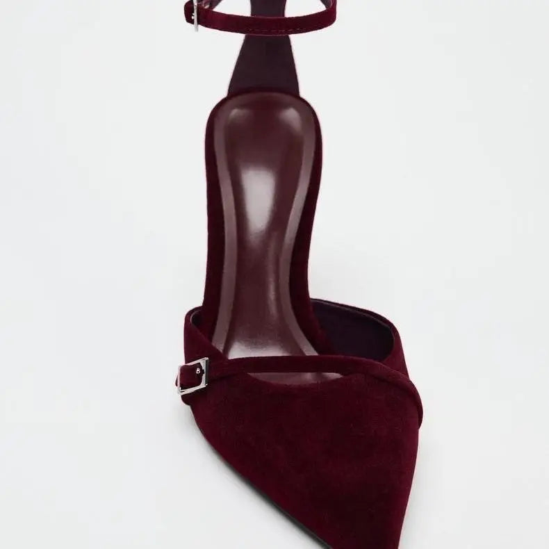 Women’s Shoes With Velvet Effect