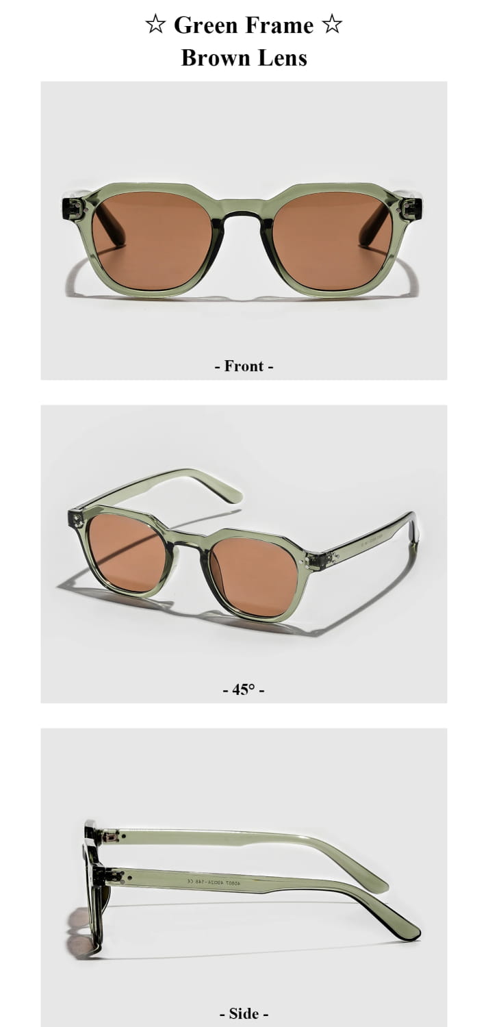 Luxury Round Light Sunglasses