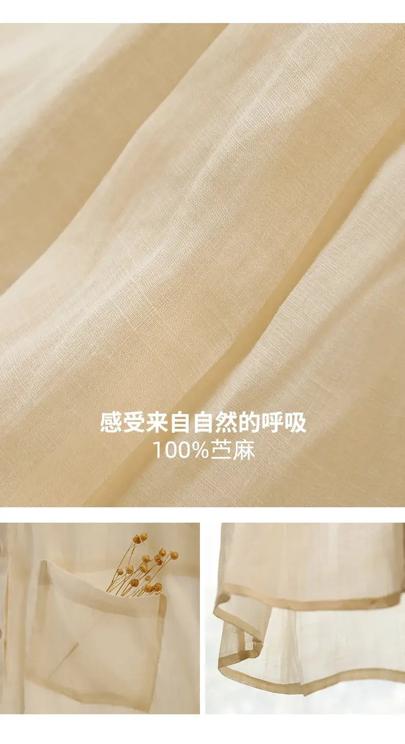 Women’s Lapel Long-Sleeved White Casual Loose Blouse